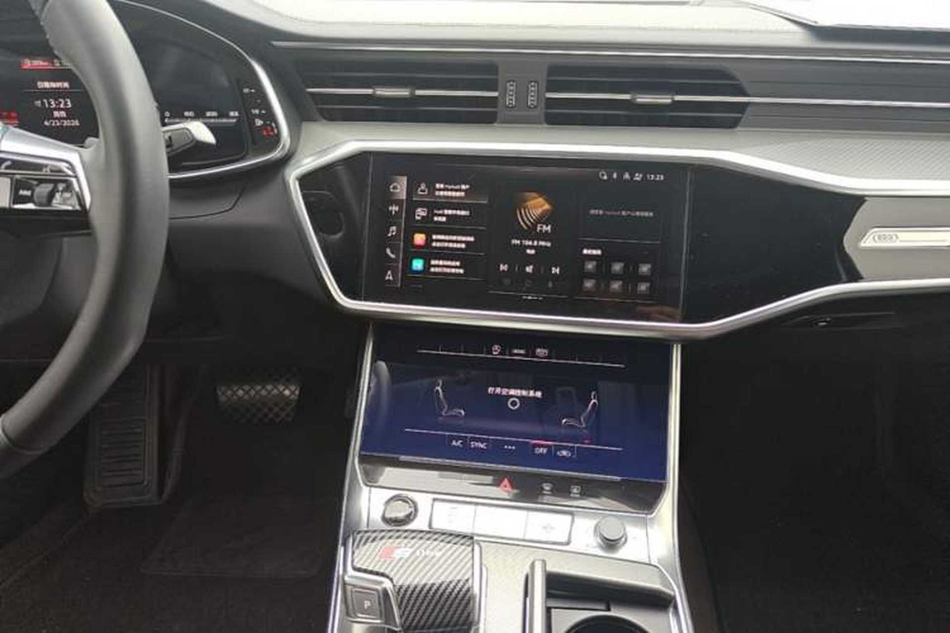 Used Audi A6L 2024 45 TFSI Prestige Elegant Edition Audio And AC Panel