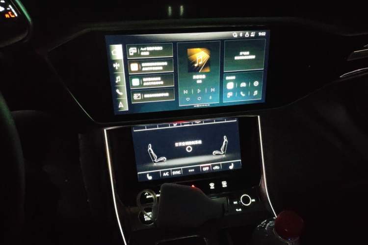 Used Audi A6L 2024 45 TFSI Prestige Dynamic Edition Audio And AC Panel