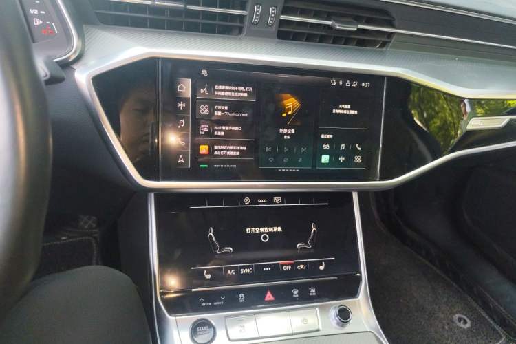Used Audi A6L 2024 45 TFSI Prestige Elegant Edition Audio And AC Panel