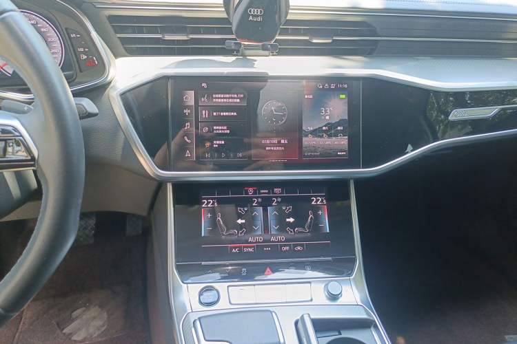 Used Audi A6L 2024 45 TFSI Prestige Dynamic Edition Audio And AC Panel