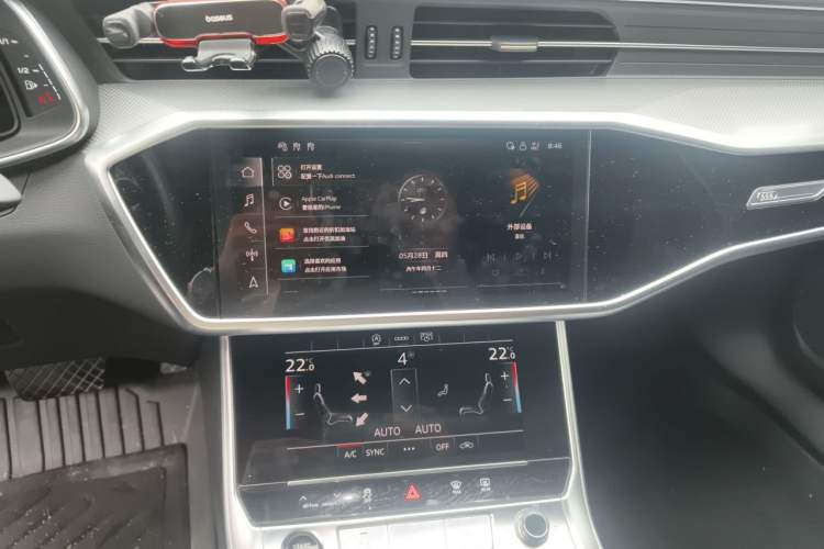 Used Audi A6L 2024 40 TFSI Luxury Dynamic Edition Audio And AC Panel