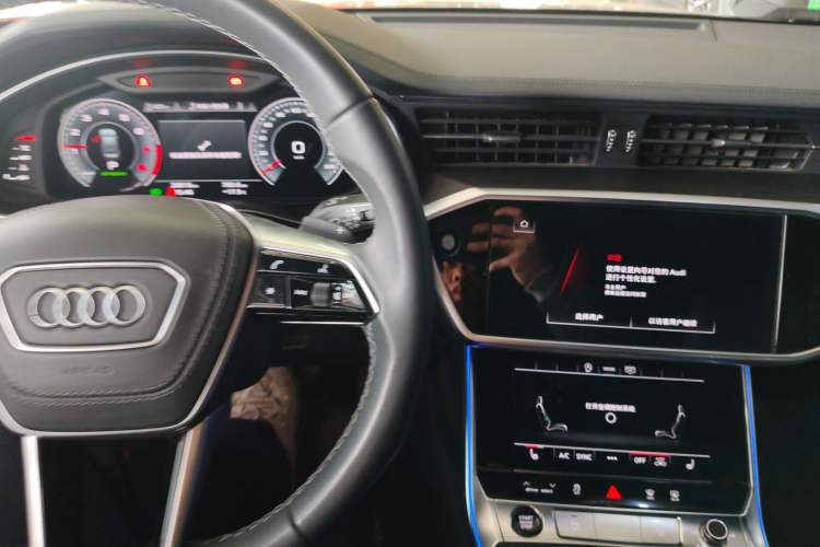 Used Audi A6L 2024 45 TFSI quattro Prestige Dynamic Edition Audio And AC Panel