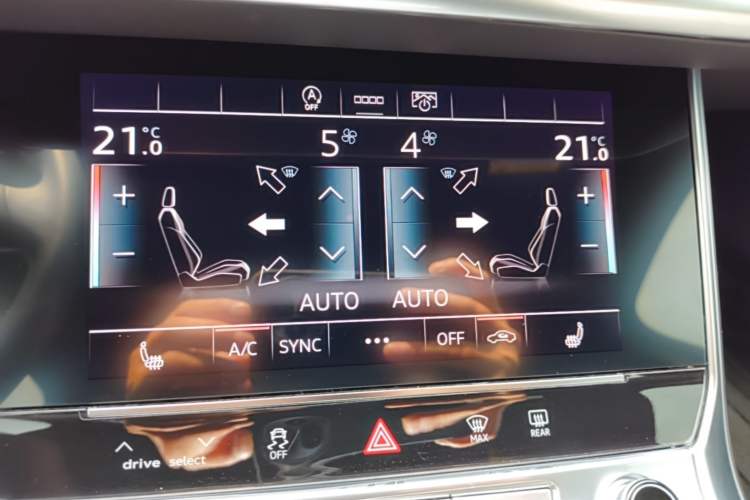 Used Audi A6L 2024 45 TFSI quattro Prestige Dynamic Edition Audio And AC Panel