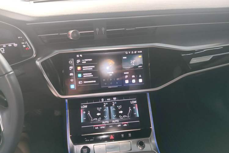 Used Audi A6L 2024 45 TFSI Prestige Dynamic Edition Audio And AC Panel