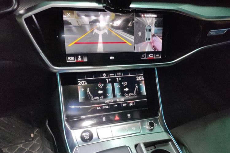 Used Audi A6L 2024 45 TFSI Prestige Dynamic Edition Audio And AC Panel
