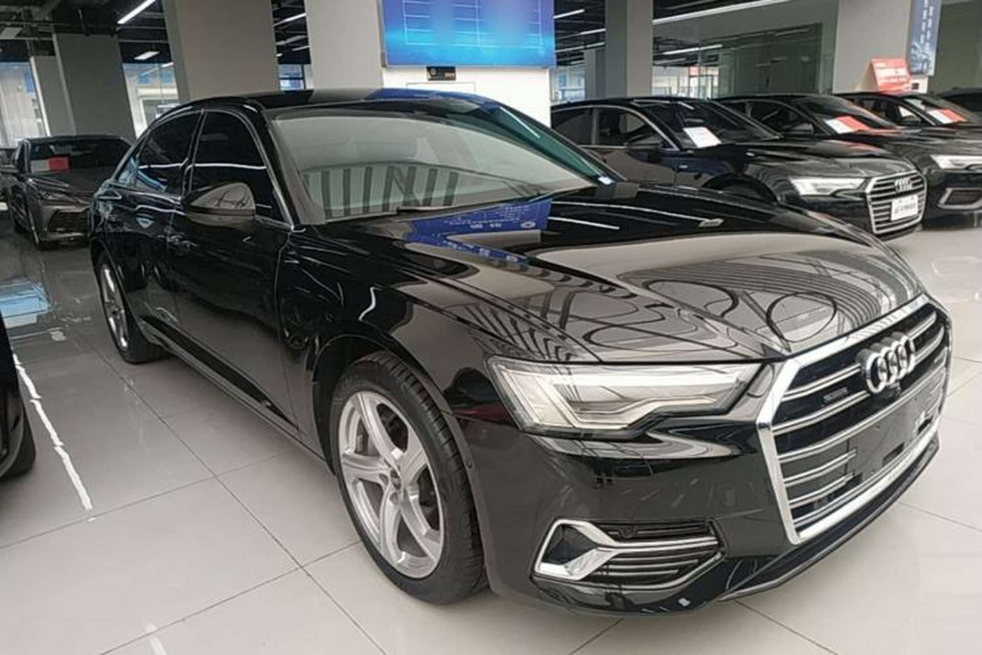 Used Audi A6L 2024 45 TFSI quattro Prestige Elegant Edition Front Right 45 Deg