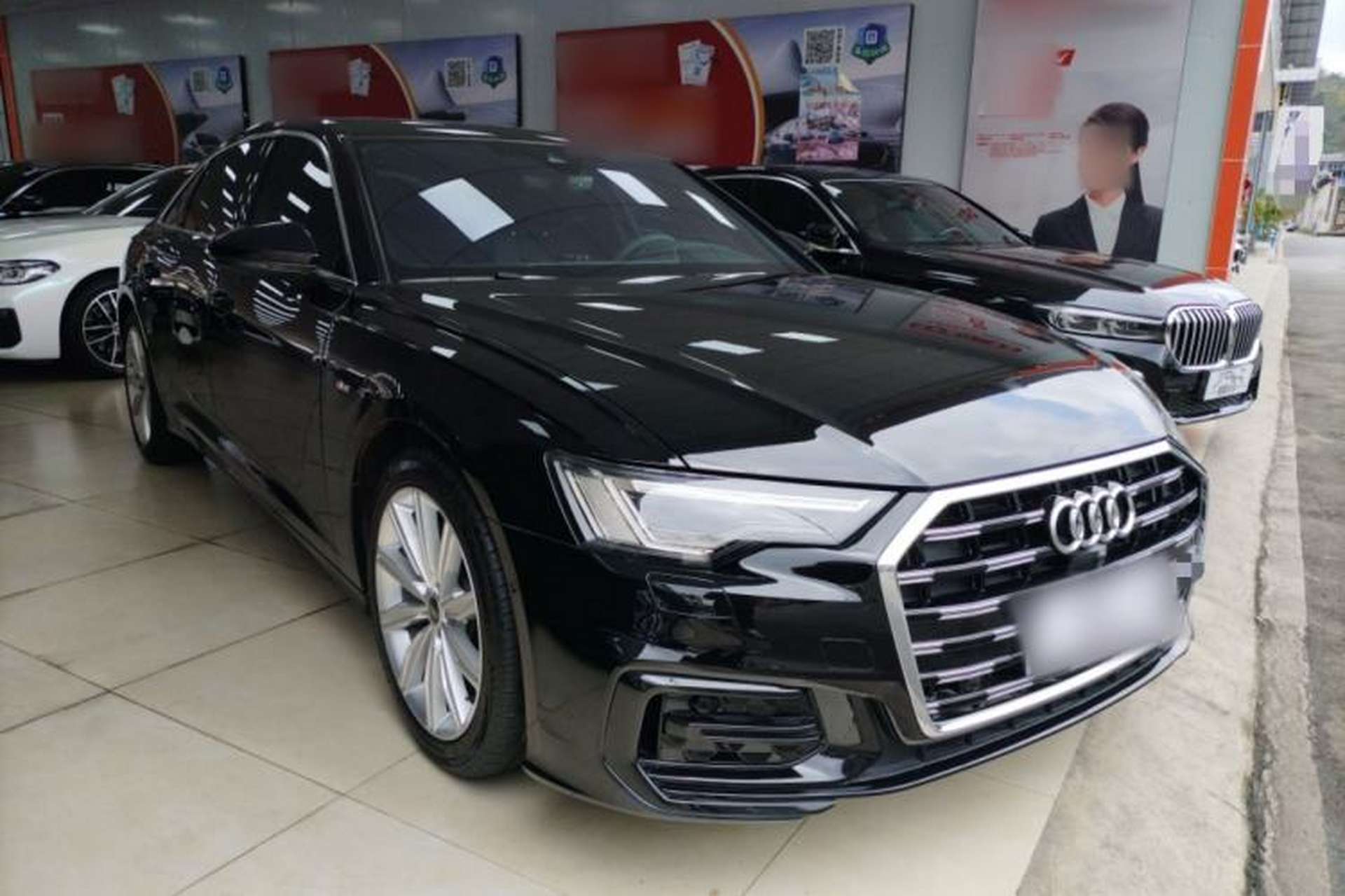 Used Audi A6L 2024 45 TFSI Prestige Dynamic Edition Front Right 45 Deg