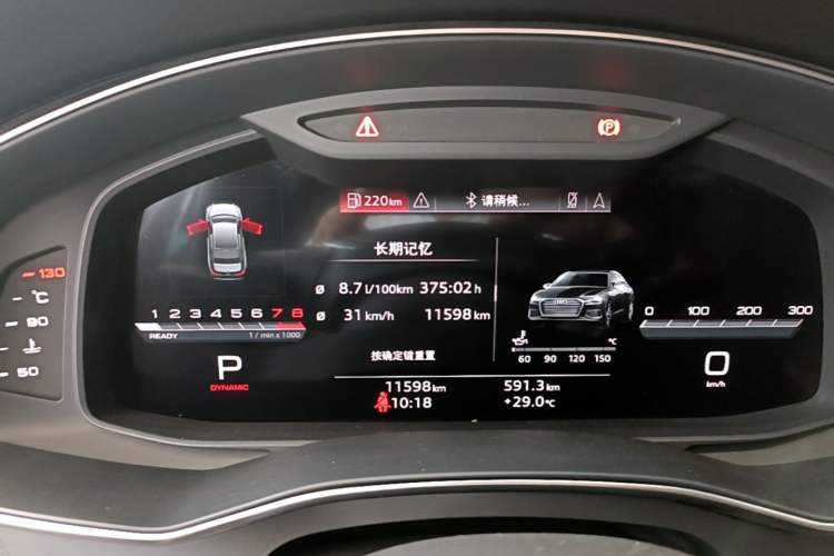 Used Audi A6L 2024 45 TFSI Prestige Elegant Edition Instrument Cluster