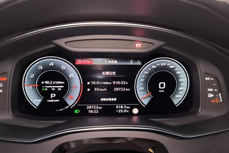 Used Audi A6L 2024 45 TFSI Prestige Dynamic Edition Instrument Cluster
