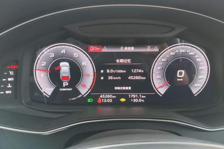 Used Audi A6L 2024 45 TFSI Prestige Dynamic Edition Instrument Cluster