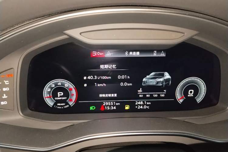 Used Audi A6L 2024 40 TFSI Luxury Dynamic Edition Instrument Cluster