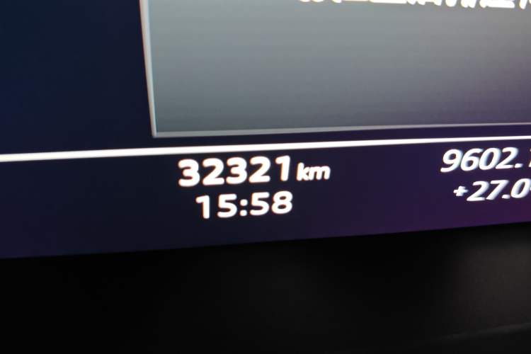 Used Audi A6L 2024 45 TFSI quattro Prestige Dynamic Edition Odometer Close Up