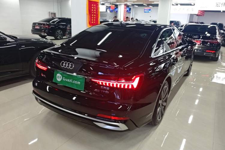 Used Audi A6L 2024 45 TFSI Prestige Dynamic Edition Rear Right 45 Deg