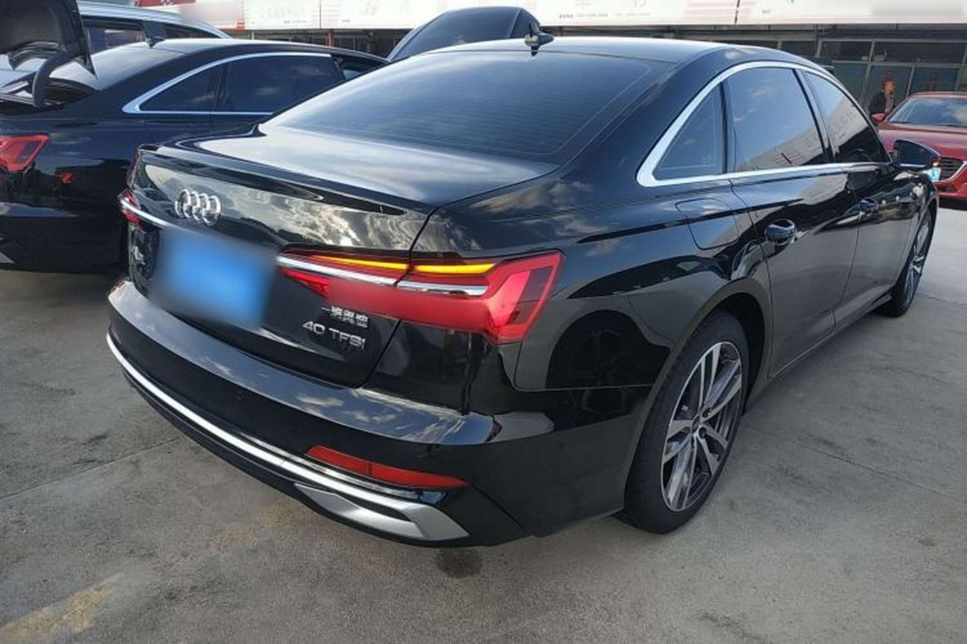 Used Audi A6L 2024 40 TFSI Luxury Dynamic Edition Rear Right 45 Deg
