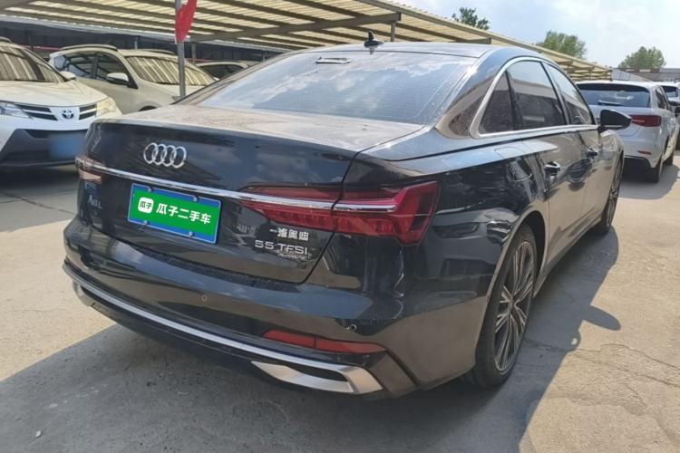Used Audi A6L 2024 45 TFSI quattro Prestige Dynamic Edition Rear Right 45 Deg