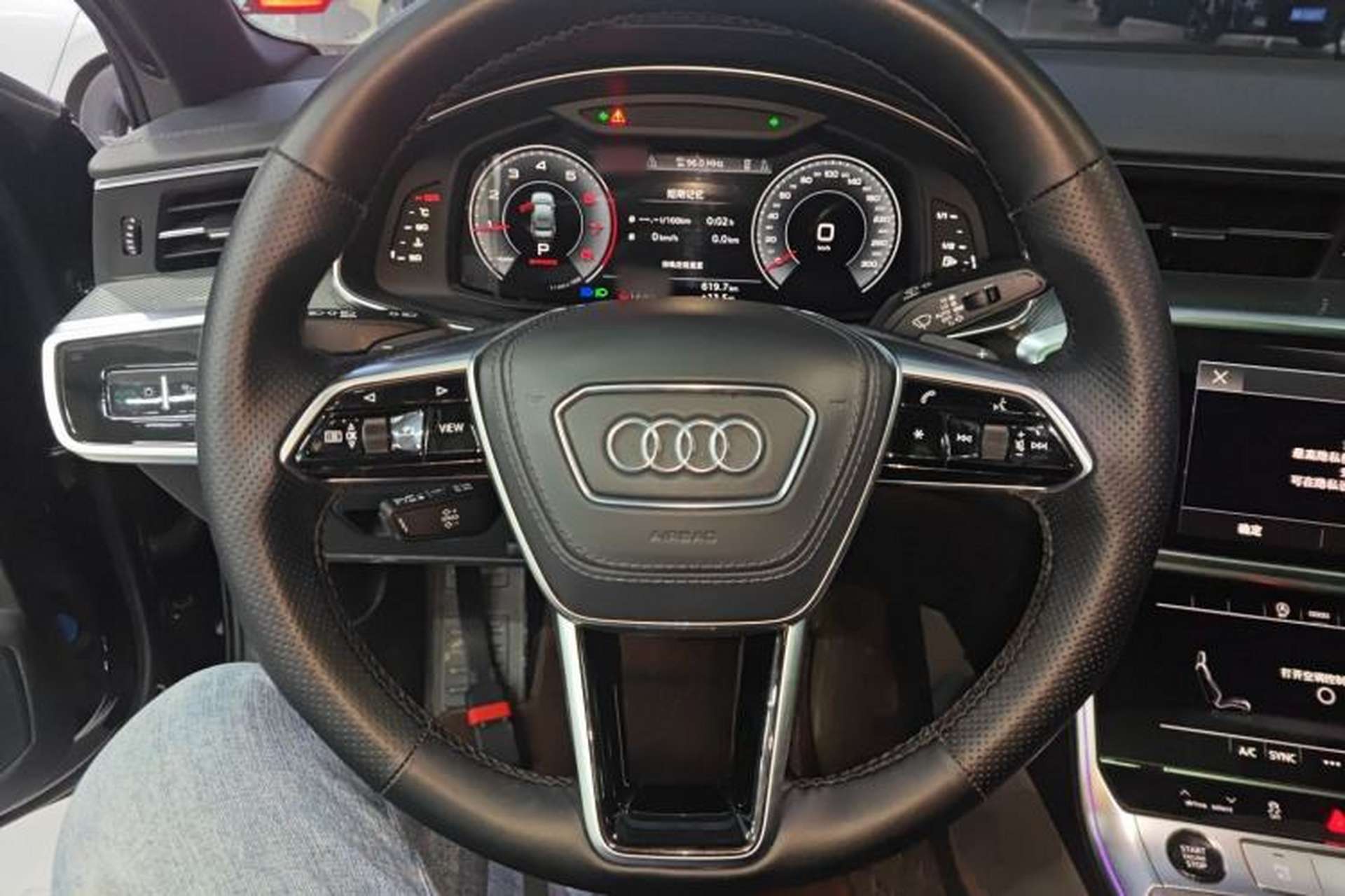Used Audi A6L 2024 40 TFSI Luxury Dynamic Edition Steering Wheel
