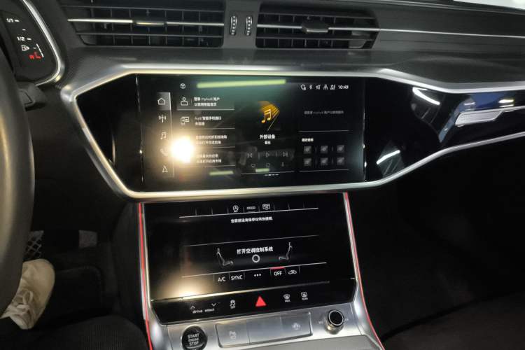 Used Audi A6L 2024 45 TFSI Prestige Dynamic Edition Audio And AC Panel
