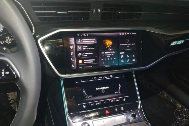 Used Audi A6L 2025 Updated 55 TFSI quattro Prestige Dynamic Edition Audio And AC Panel