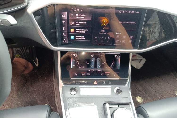 Used Audi A6L 2025 45 TFSI Prestige Dynamic Edition Audio And AC Panel