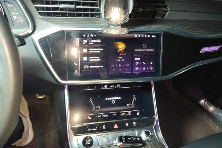 Used Audi A6L 2025 45 TFSI quattro Prestige Dynamic Edition Audio And AC Panel