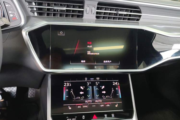 Used Audi A6L 2025 45 TFSI Prestige Dynamic Edition Audio And AC Panel