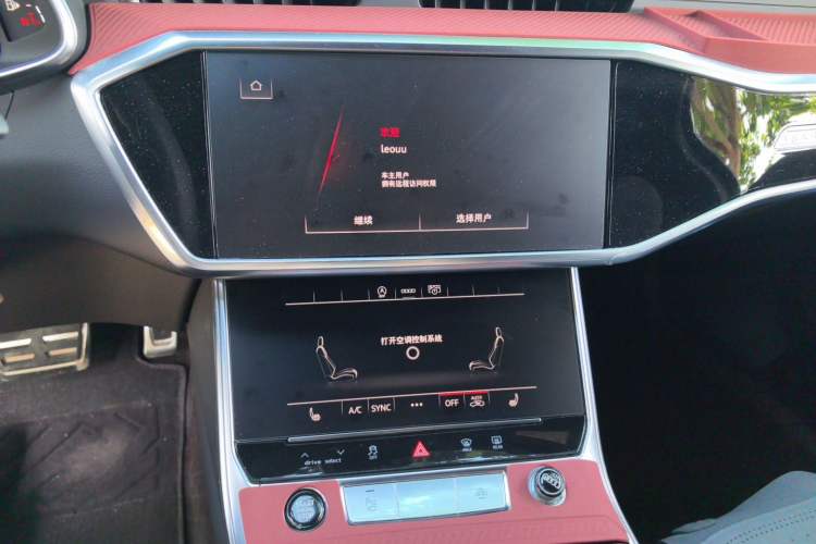 Used Audi A6L 2025 Restyled 45 TFSI quattro Prestige Dynamic Edition Audio And AC Panel