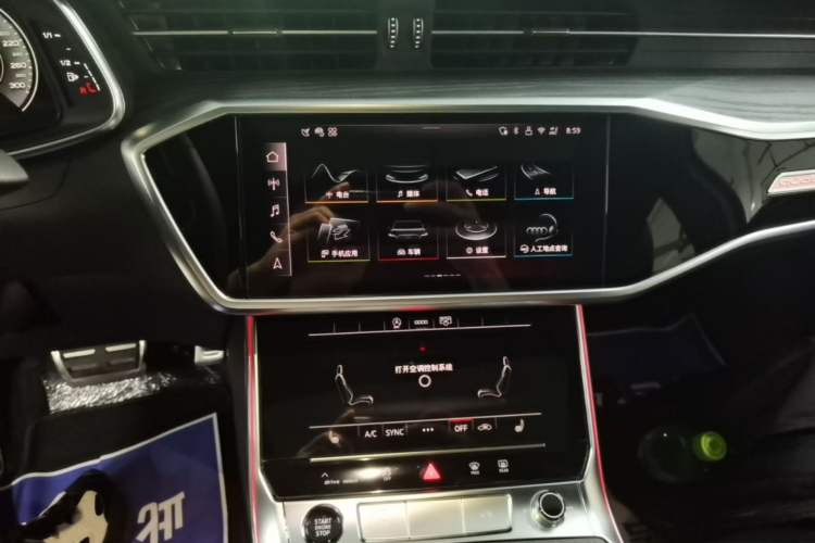 Used Audi A6L 2025 Restyled 45 TFSI quattro Prestige Dynamic Edition Audio And AC Panel