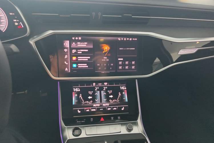 Used Audi A6L 2025 45 TFSI quattro Prestige Dynamic Edition Audio And AC Panel