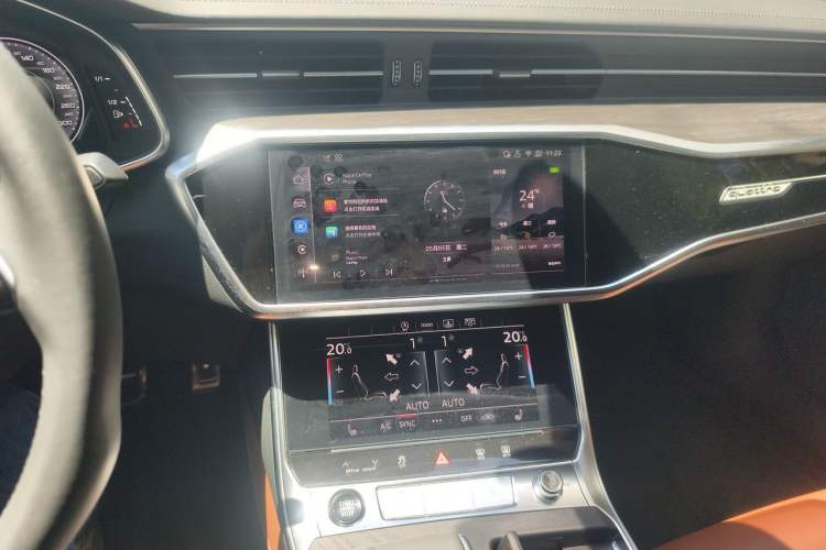 Used Audi A6L 2025 55 TFSI quattro Prestige Dynamic Edition Audio And AC Panel