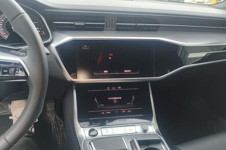 Used Audi A6L 2025 Revised 40 TFSI Luxury Dynamic Edition Audio And AC Panel