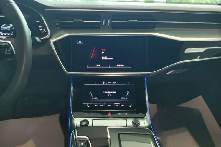 Used Audi A6L 2025 Revised 45 TFSI Prestige Dynamic Edition Audio And AC Panel