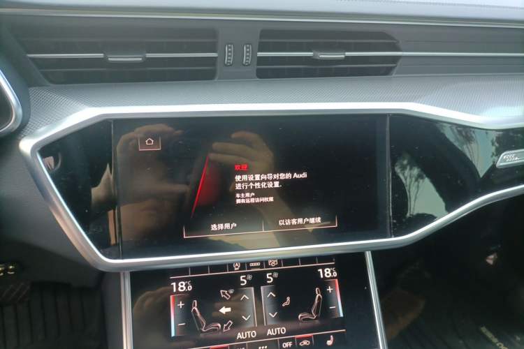 Used Audi A6L 2025 45 TFSI Prestige Dynamic Edition Audio And AC Panel