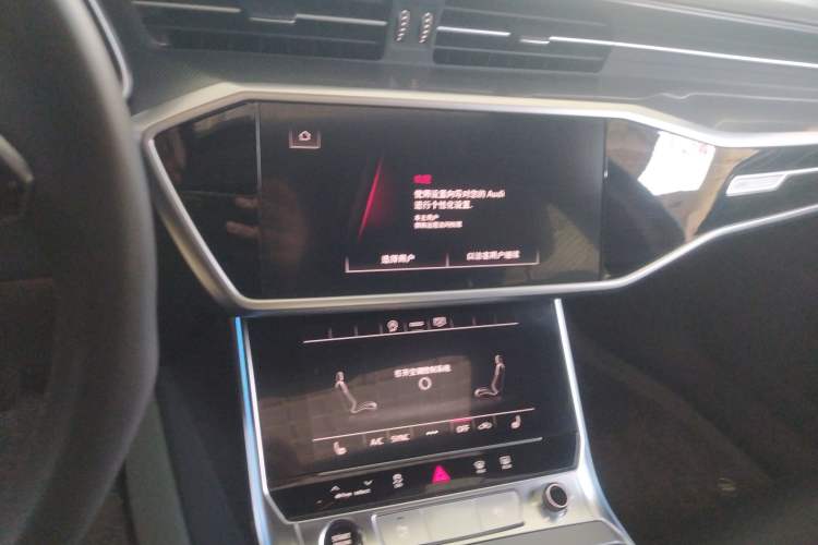 Used Audi A6L 2025 Revised 45 TFSI Prestige Dynamic Edition Audio And AC Panel