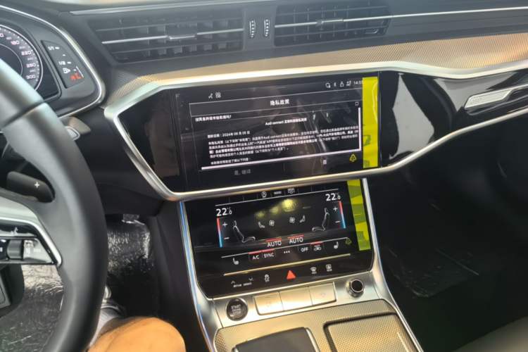 Used Audi A6L 2025 Revised 45 TFSI Prestige Dynamic Edition Audio And AC Panel