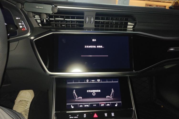 Used Audi A6L 2025 45 TFSI Prestige Dynamic Edition Audio And AC Panel