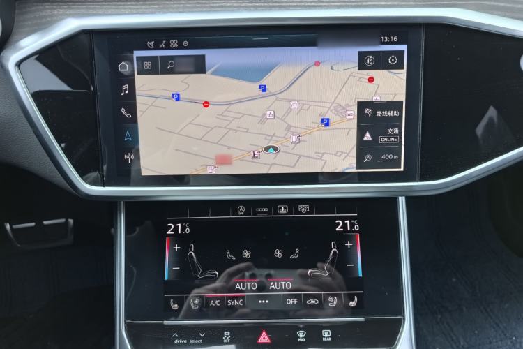 Used Audi A6L 2025 Updated 55 TFSI quattro Prestige Dynamic Edition Audio And AC Panel