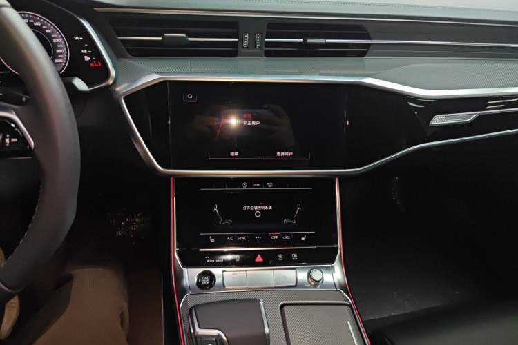 Used Audi A6L 2025 45 TFSI Prestige Dynamic Edition Audio And AC Panel