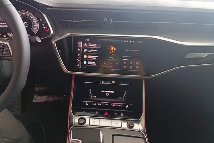 Used Audi A6L 2025 45 TFSI Prestige Dynamic Edition Audio And AC Panel