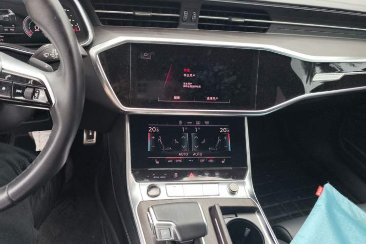 Used Audi A6L 2025 55 TFSI quattro Prestige Dynamic Edition Audio And AC Panel