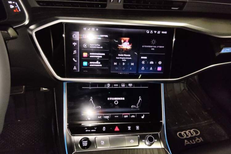 Used Audi A6L 2025 55 TFSI quattro Prestige Dynamic Edition Audio And AC Panel