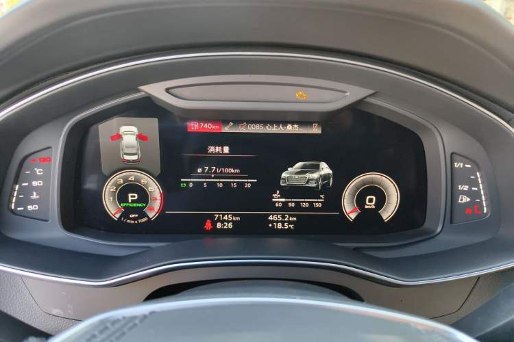 Used Audi A6L 2025 Updated 55 TFSI quattro Prestige Dynamic Edition Instrument Cluster