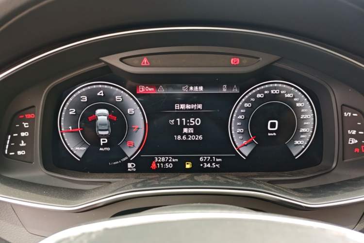 Used Audi A6L 2025 45 TFSI quattro Prestige Dynamic Edition Instrument Cluster