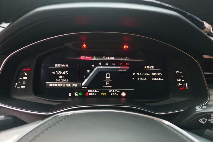 Used Audi A6L 2025 Restyled 45 TFSI quattro Prestige Dynamic Edition Instrument Cluster