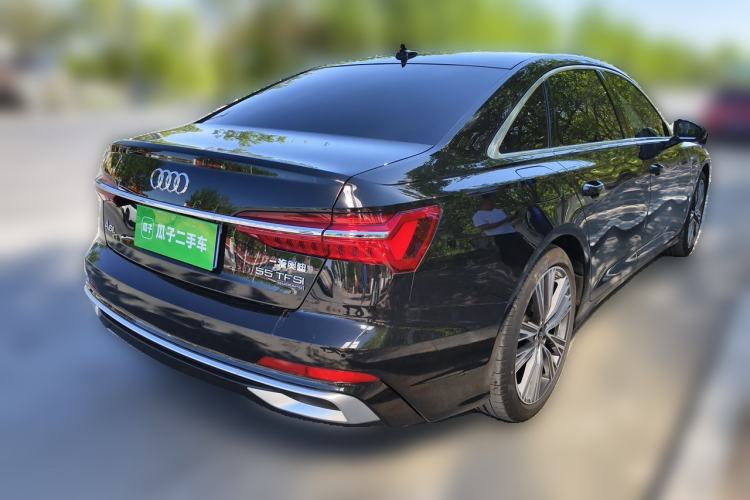 Used Audi A6L 2025 Updated 55 TFSI quattro Prestige Dynamic Edition Rear Right 45 Deg