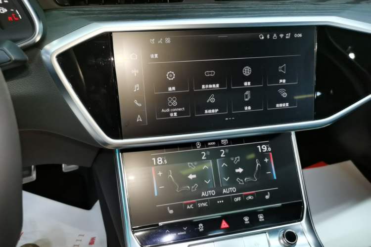 Used Audi A6L 2026 45 TFSI Prestige Dynamic Edition Audio And AC Panel