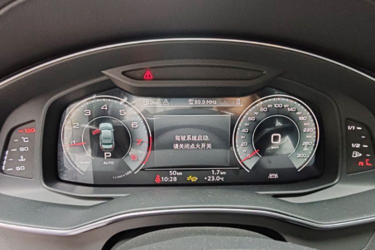 Used Audi A6L 2026 45 TFSI Prestige Dynamic Edition Odometer Close Up