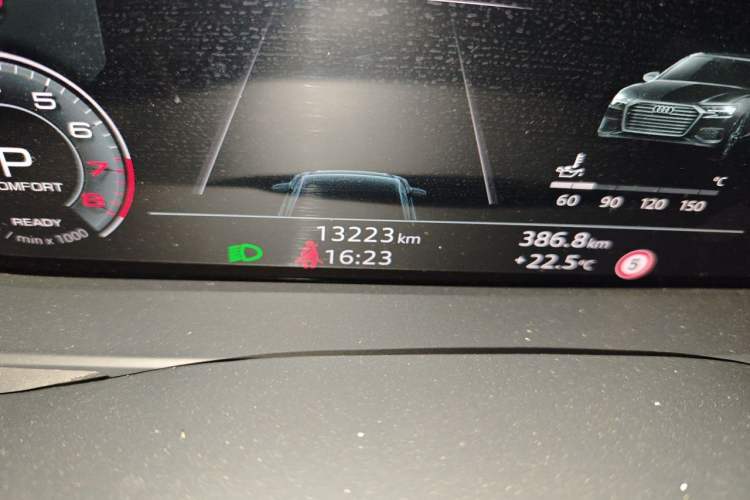 Used Audi A6L 2026 45 TFSI quattro Prestige Dynamic Edition Odometer Close Up