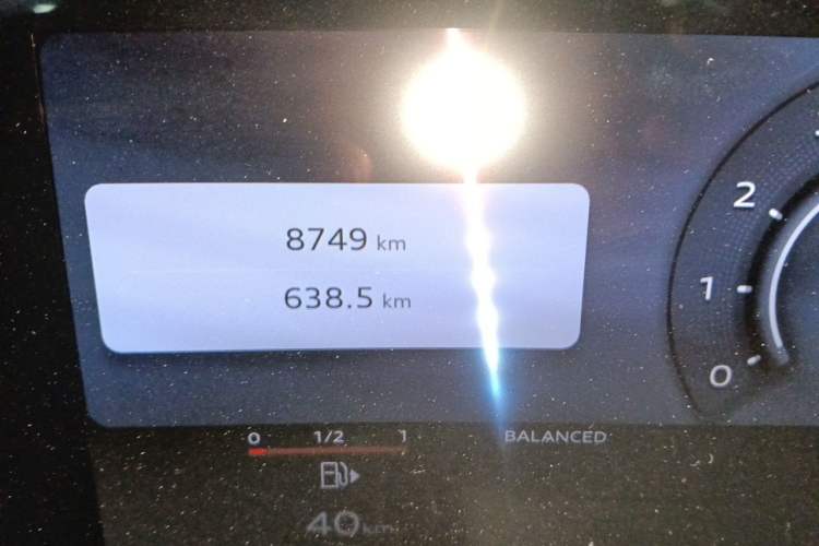 Used Audi A6L 2026 Model 2.0T quattro Premium Elegant Edition Odometer Close Up