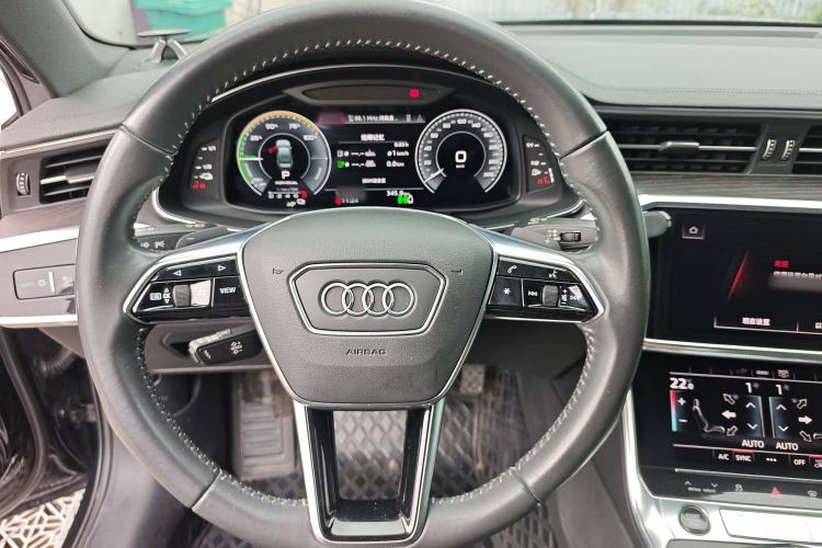 Used Audi A6L New Energy 2020 55 TFSI e quattro Steering Wheel