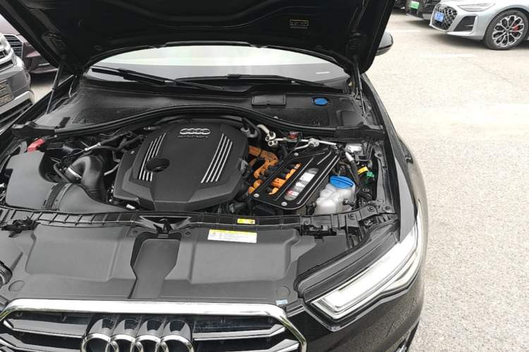 Used Audi A6L New Energy 2018 40 e-tron Engine Bay Left